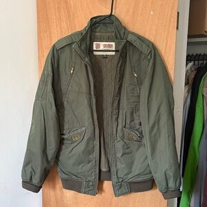Scout Olive Military Field Jacket